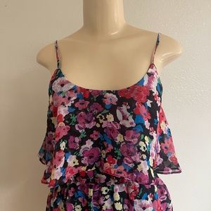 MiMi Chica  floral Junior Mini Dress Size S Pre-own
